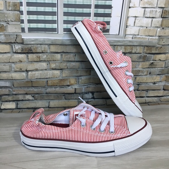 LAST 1 ❗️CONVERSE CHUCK TAYLOR Shoreline RedStripe - Picture 2 of 8